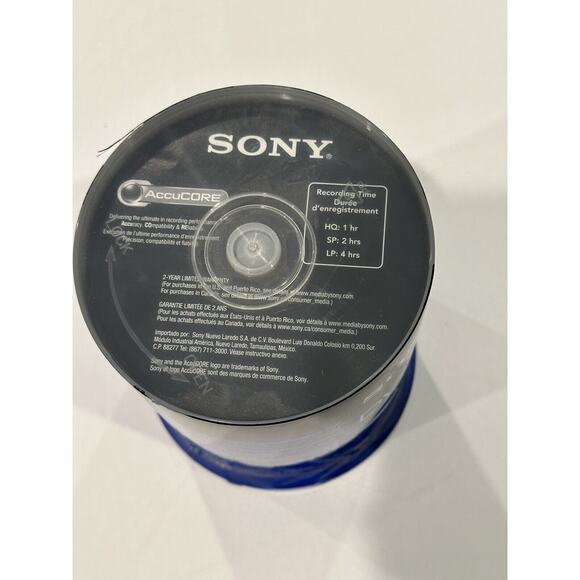 Sony DVD+R 4.7GB 120min 1-16X Recordable Blank Video Discs 100 Pack NEW SEALED - Picture 4 of 6